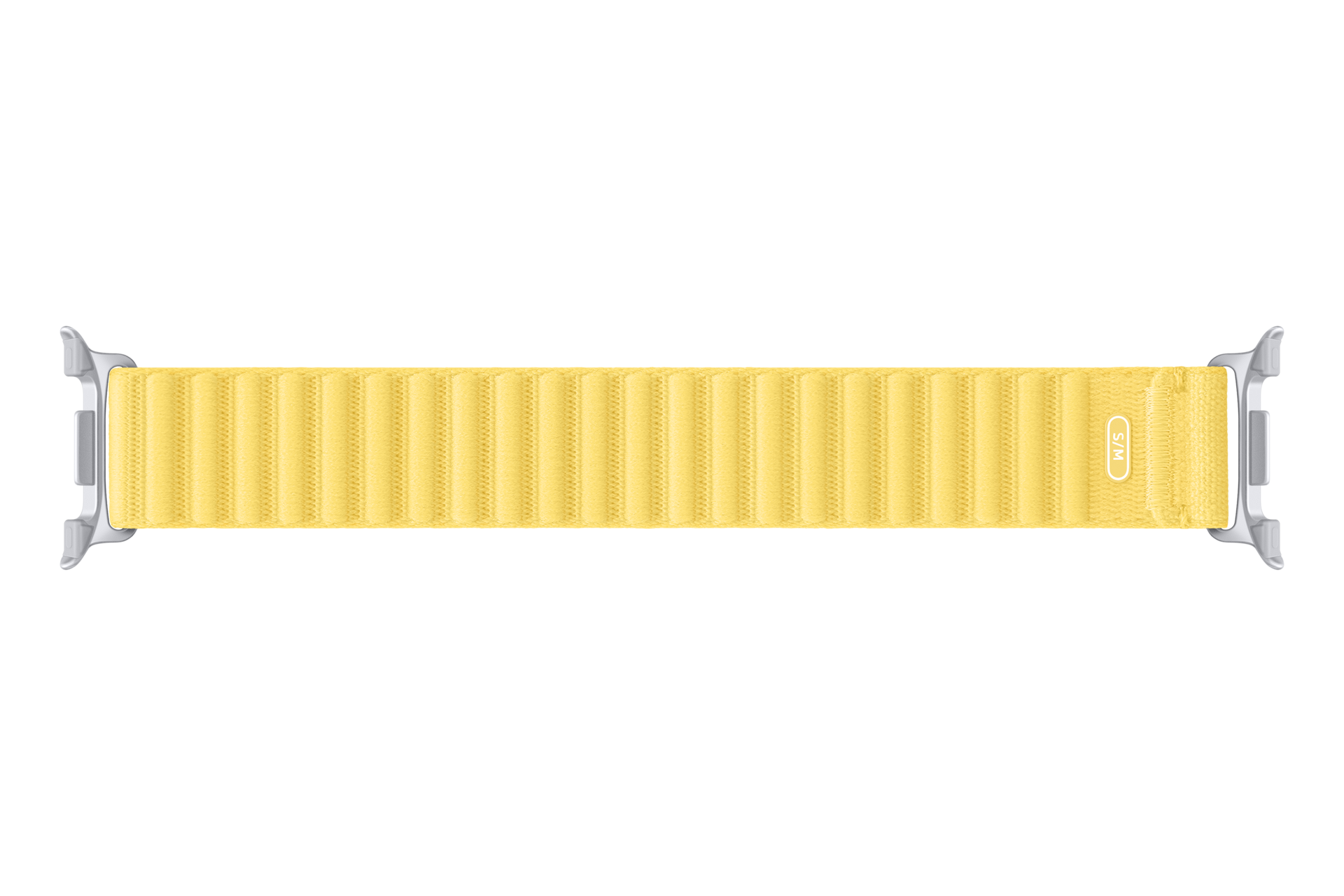Galaxy Watch9 Fabric Band (S/M) Back Yellow 