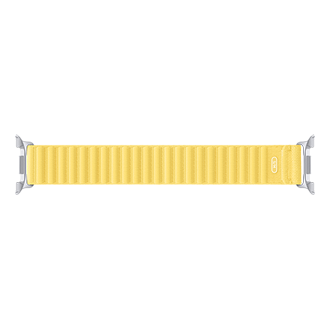 Galaxy Watch9 Fabric Band (S/M) Back Yellow 