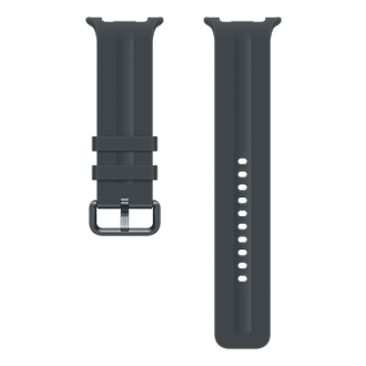 Galaxy Watch9 Sport Band (M/L) Front Black 