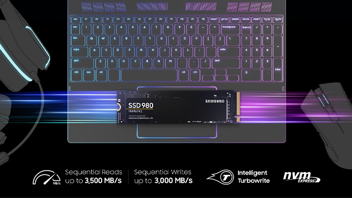 Samsung NVMe M.2 SSD 990 PRO with Heatsink (1TB) | ITG