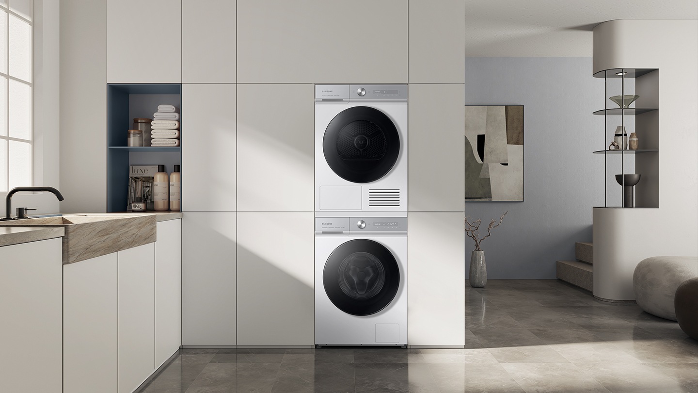 WW9000B is installed in the laundry room.