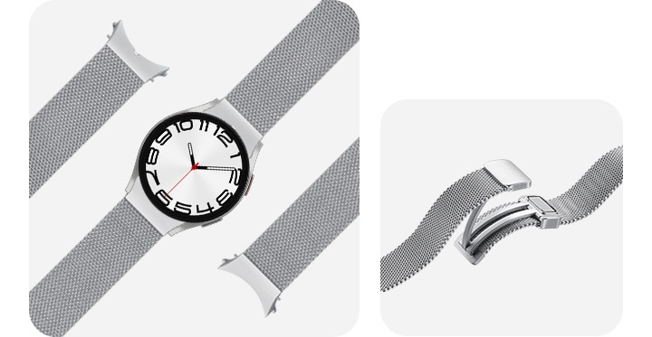 Galaxy Milanese Band M L Black Samsung NL