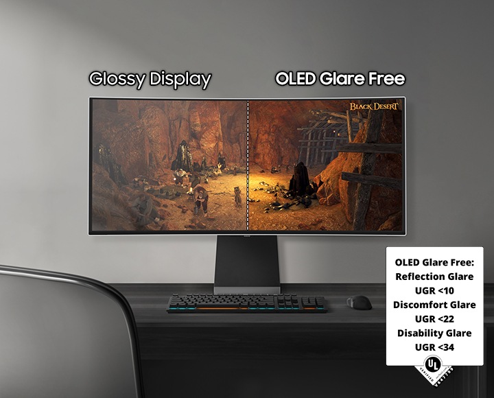 Samsung Odyssey G8 34型 OLED ウルトラワイドモニター 34