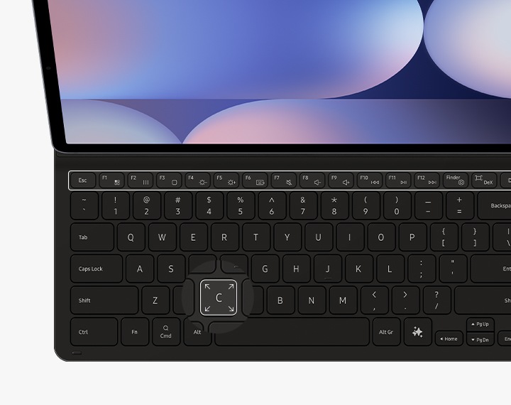 Galaxy Tab S10+ | S9+ | S9 FE+ Book Cover Keyboard Slim QWERTY