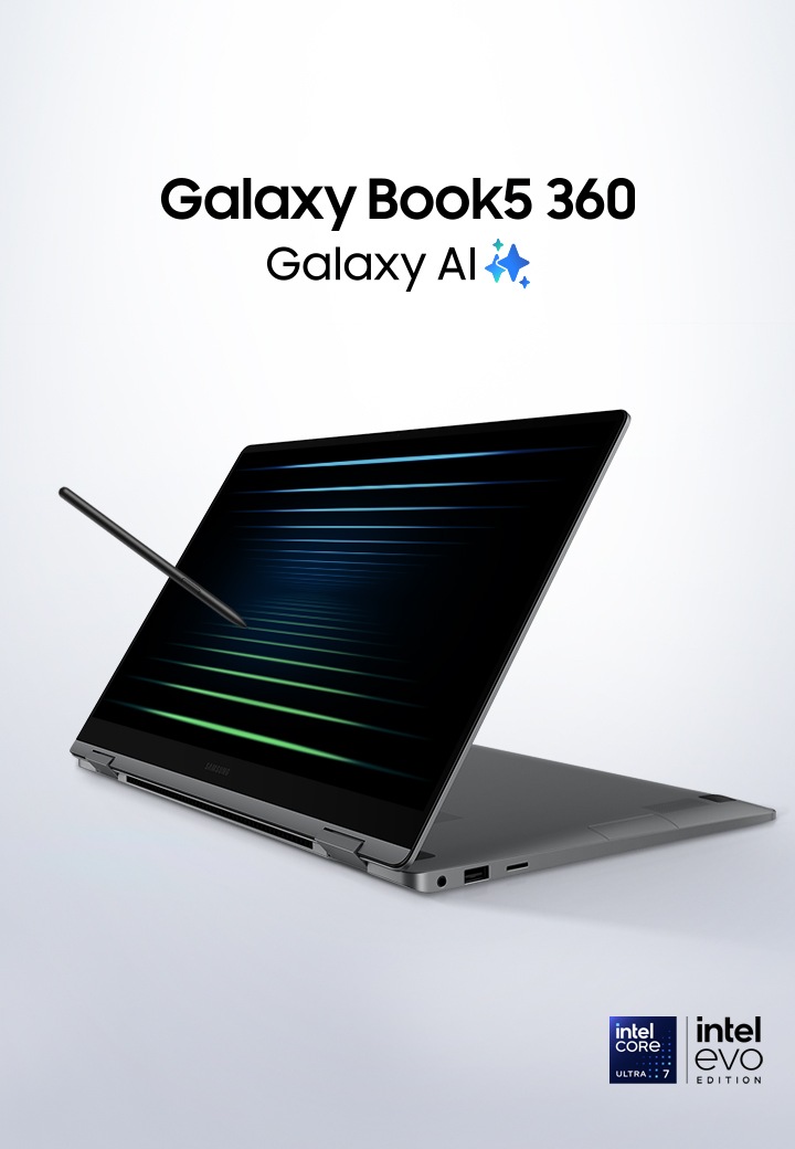 Bekijk de nieuwe Galaxy Book5 360 | NP750QHA-KB3NL | Silver