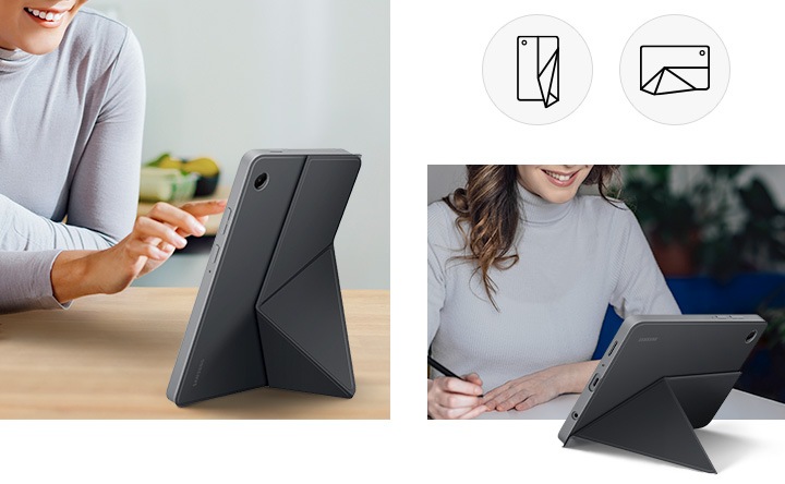 Ontdek de Galaxy Tab A11 Book Cover | Black | Samsung NL