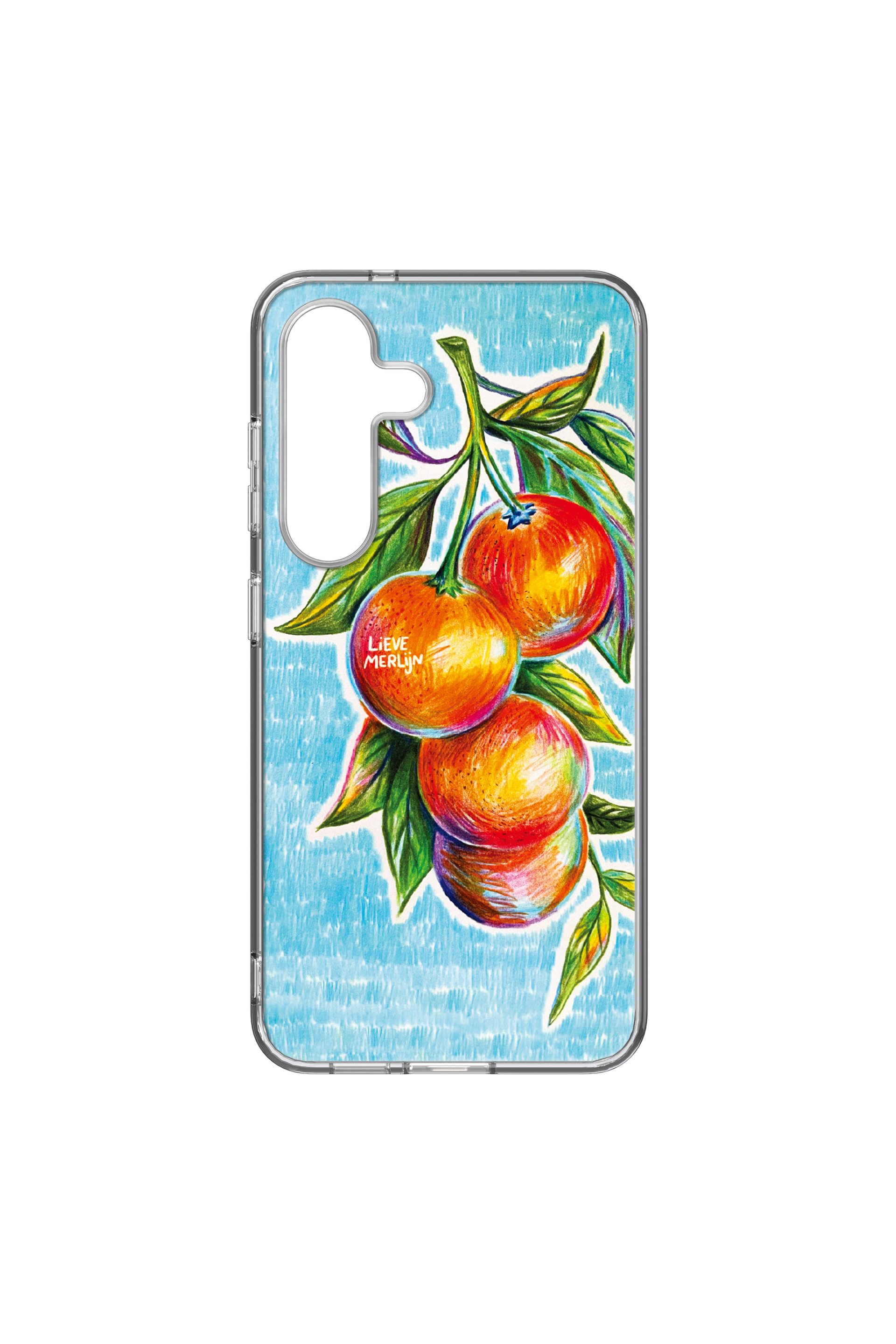 Galaxy S25 Lieve Merlijn Mandarin Hybrid Case Anymode