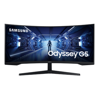 Samsung 34" Odyssey G5 UWQHD Curved Gaming Monitor aanbieding