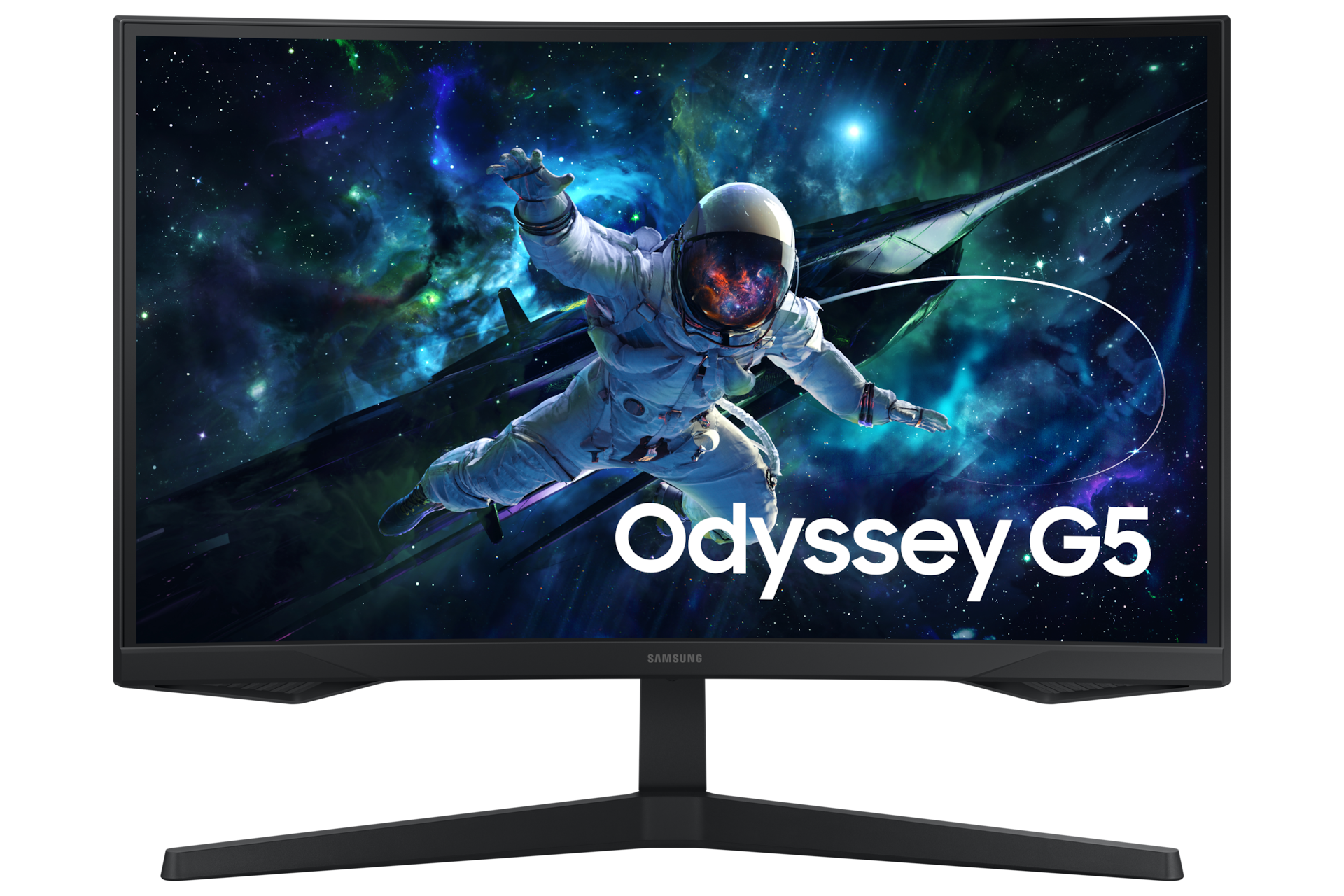 Samsung 27 Inch Odyssey G5 G55C QHD 165Hz Curved Gaming Monitor aanbieding