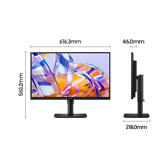 27" [69cm] ViewFinity S8 S80UH 4K UHD High-Resolution Monitor Black