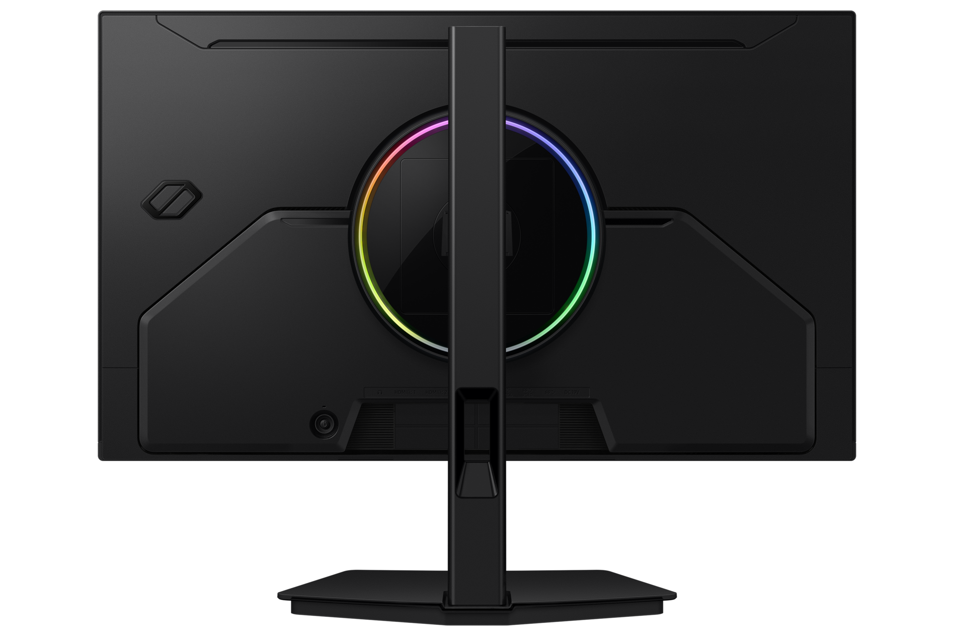 Achterkant van de Samsung Odyssey G8.