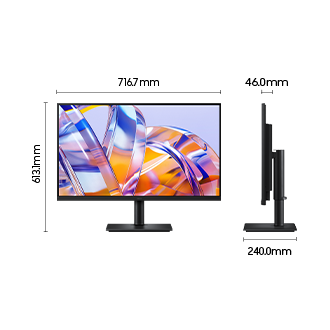 32" [81cm] ViewFinity S8 S80UH 4K UHD High-Resolution Monitor Black