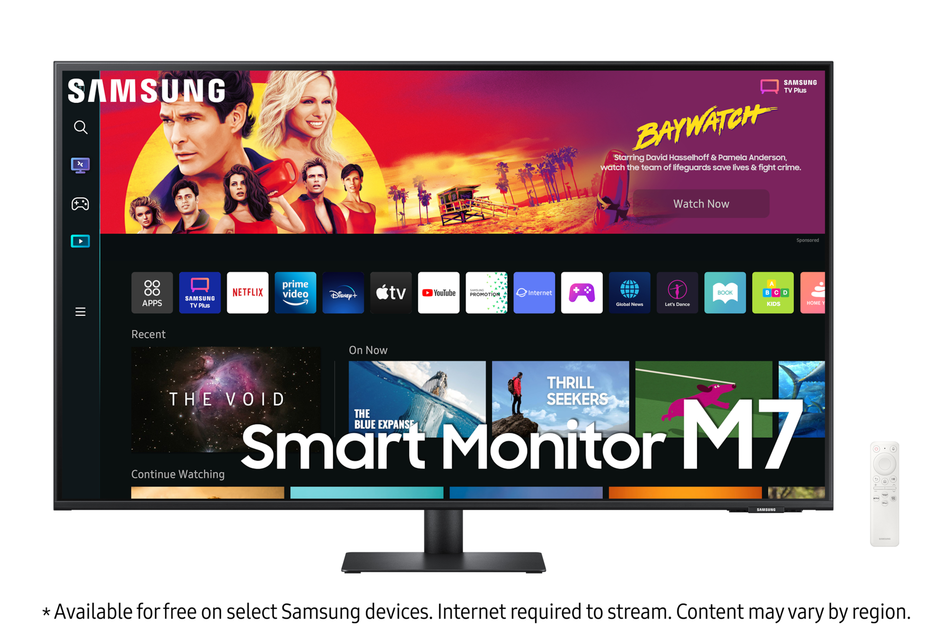 Samsung 43" UHD Smart Monitor M7 (2022) aanbieding