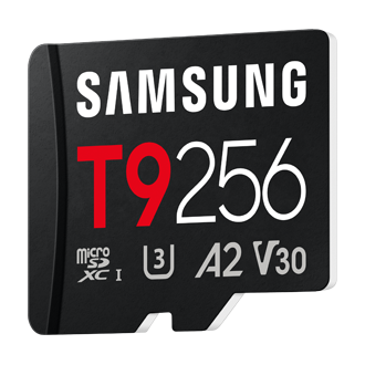 T9 microSD Card microSDXC™ UHS-I Card R-Perspective Black 