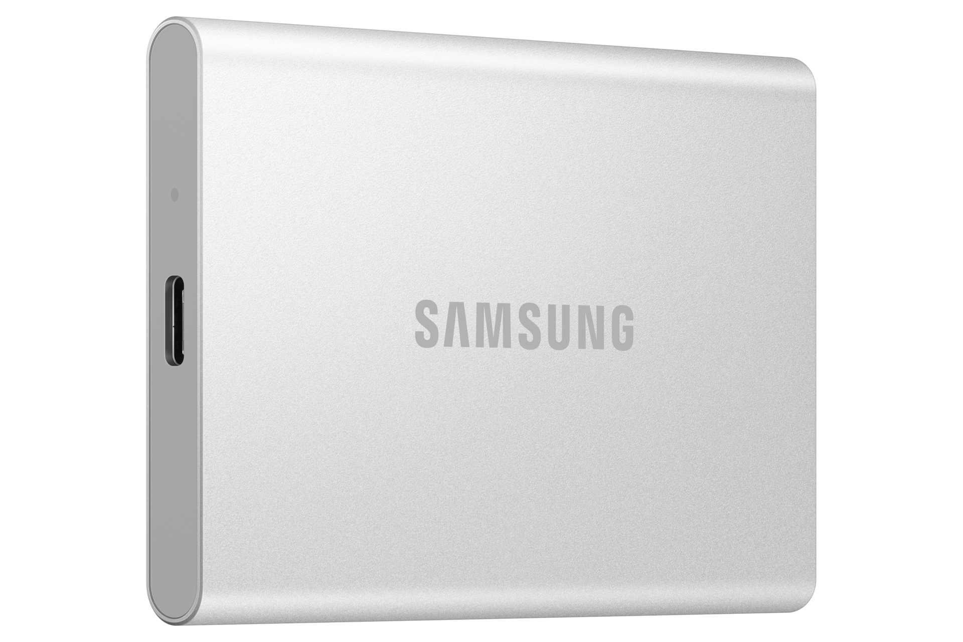 Portable SSD T7 Resurrected USB 3.2 Gen 2 L-Perspective Silver 