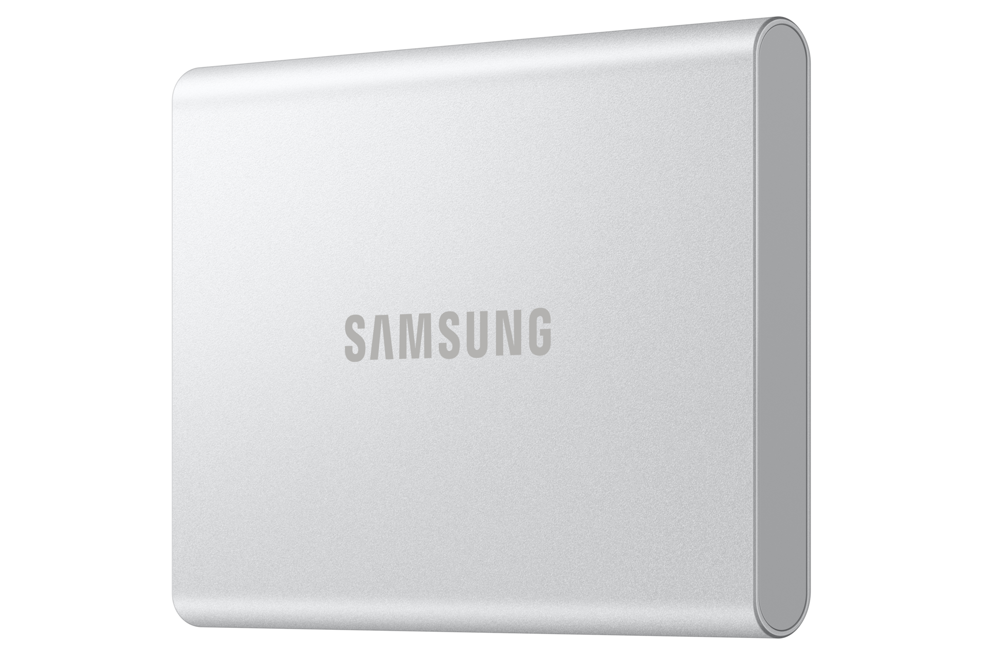 Portable SSD T7 Resurrected USB 3.2 Gen 2 R-Perspective Silver 