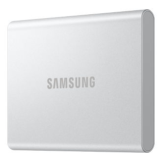 Portable SSD T7 Resurrected USB 3.2 Gen 2 R-Perspective Silver 