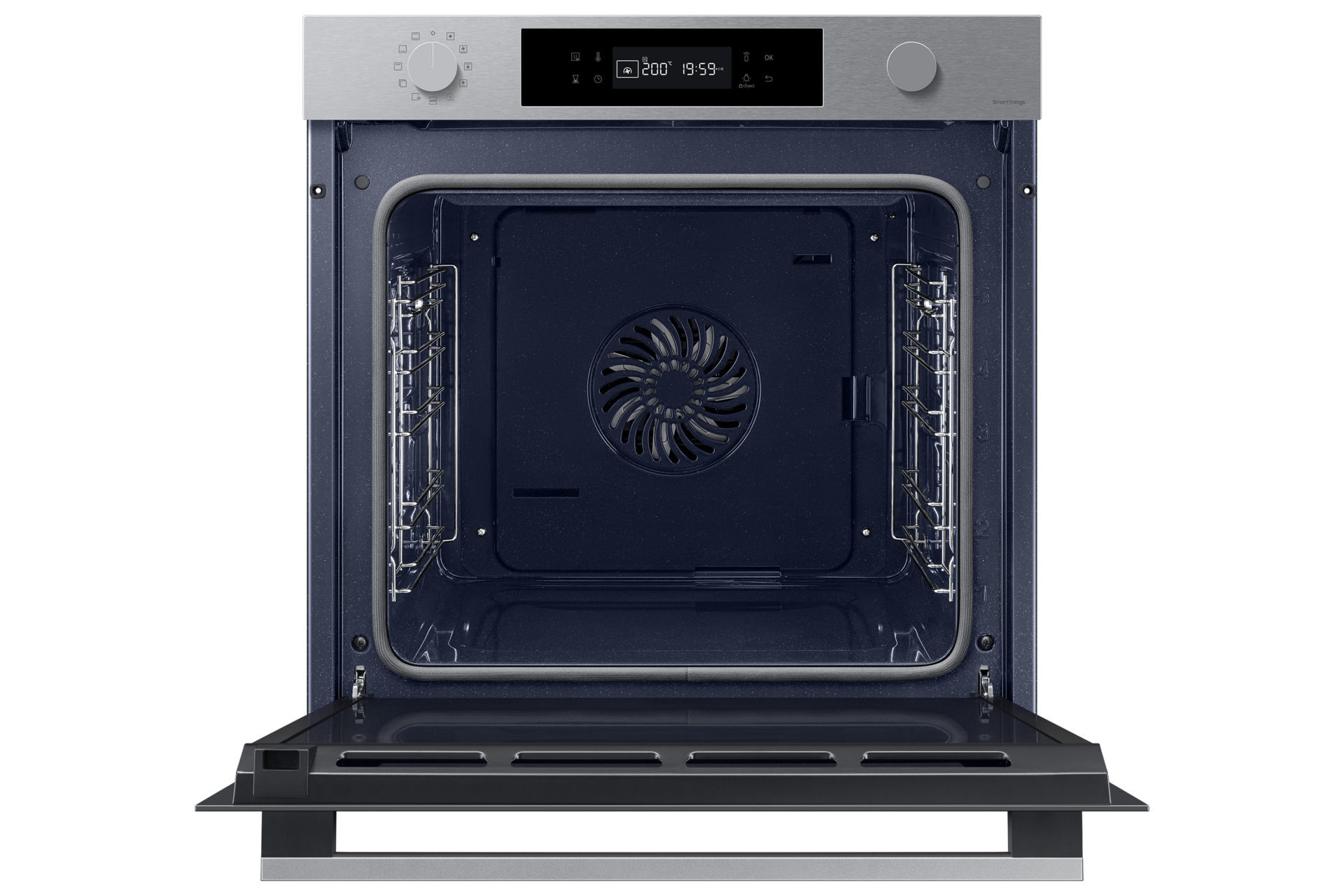76L 60cm Oven 4-serie Front-Open1 Black 
