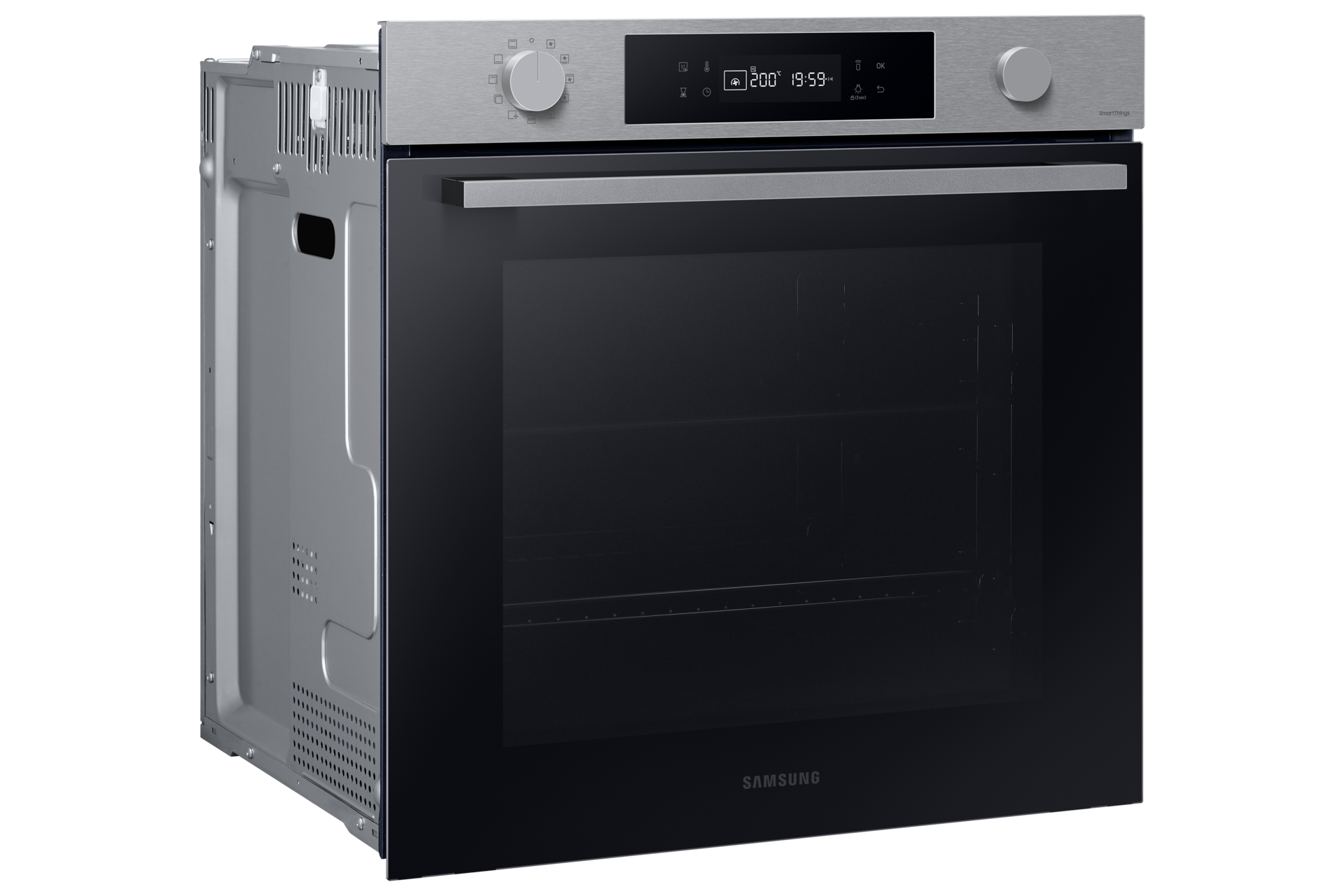 76L 60cm Oven 4-serie L-Perspective1 Black 