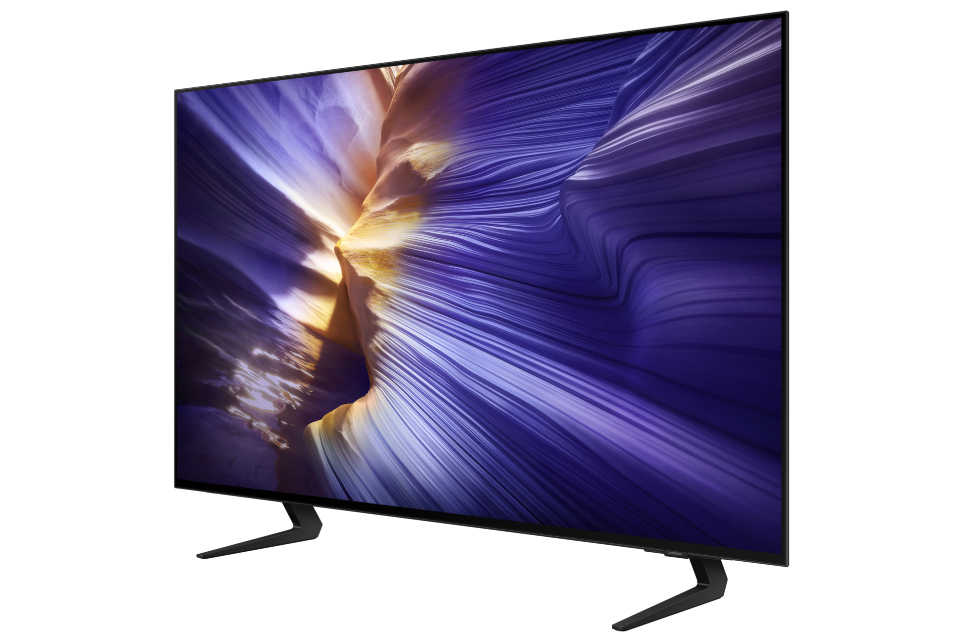 42” OLED 4K Samsung Vision AI Smart TV S90F (2025) R-Perspective1 Black 