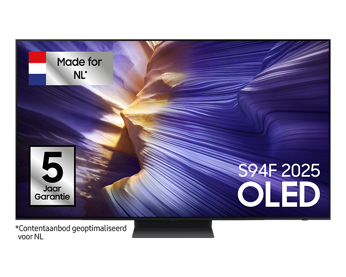 Samsung 65" OLED 4K Samsung Vision AI Smart TV S94F (2025) aanbieding