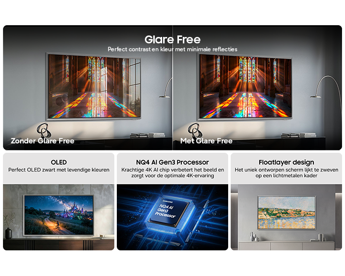 65" OLED S99H 4K Vision AI Smart TV (2026) Silver