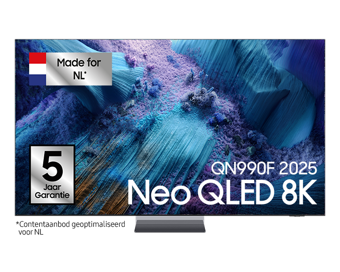 Samsung 75" Neo QLED 8K Samsung Vision AI Smart TV QN990F Mini LED (2025) aanbieding