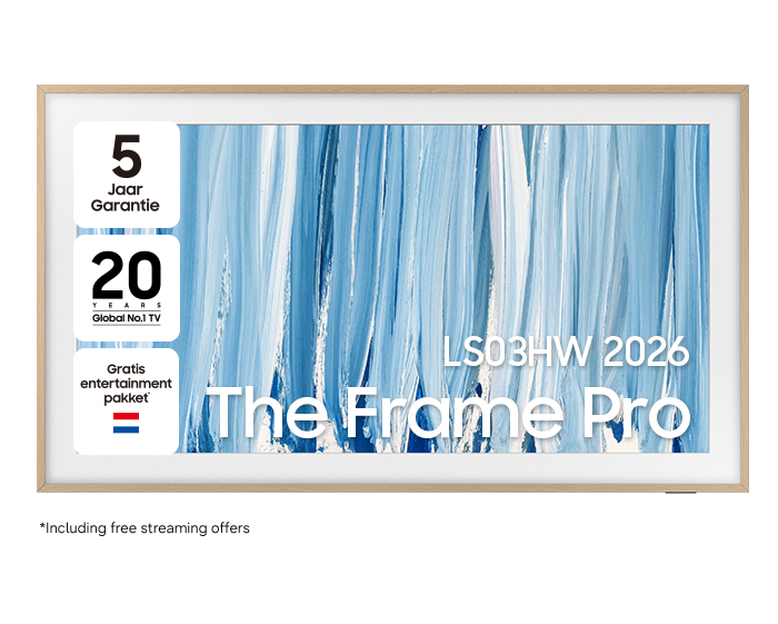 The Frame Pro LS03HW 4K Samsung Vision AI Smart TV (2026) Black