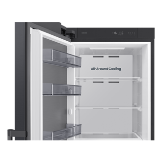 1-deursvriezer Smart Conversion 323L Detail-Metal-Duct Black 