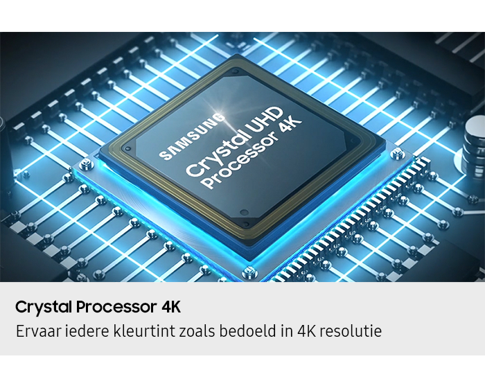 43" Crystal UHD Smart TV U7000F (2025) Black