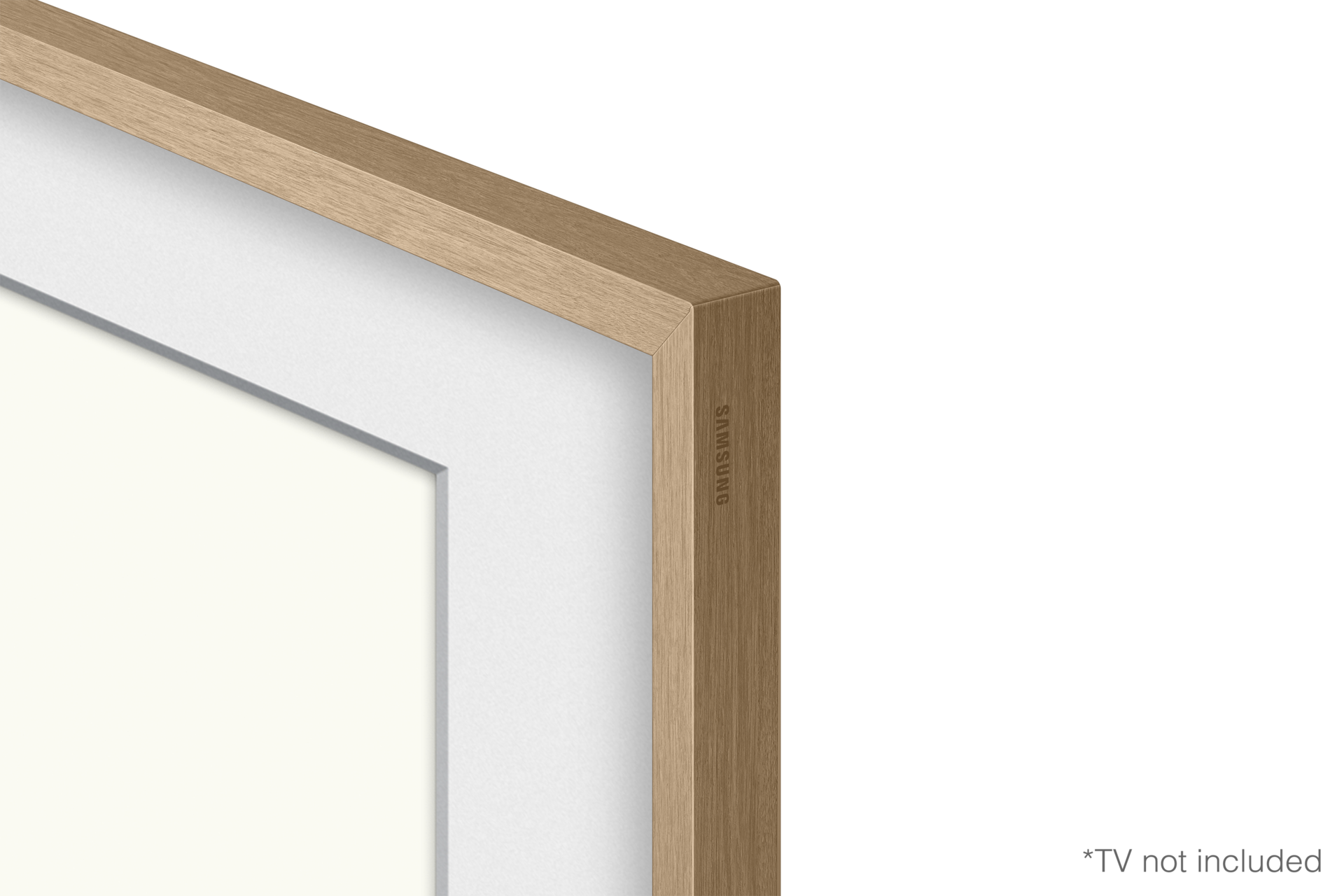 zuigen hout Steken The Frame lijst 55" Modern Teakhout (2021) | Samsung NL