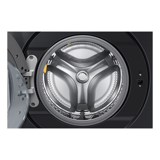 20kg AI Wash Wasmachine - Zwart Detail2 Black 