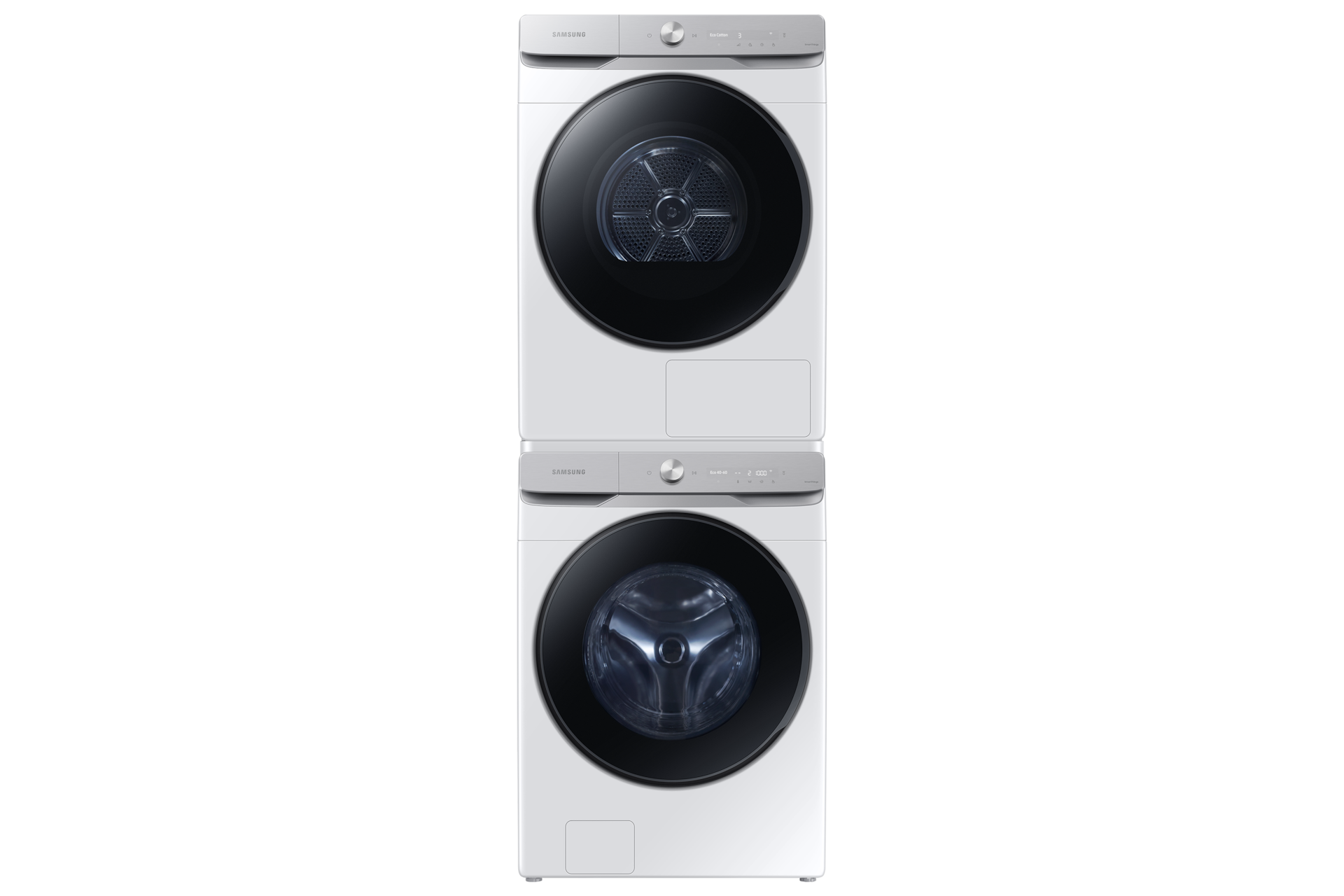 20kg AI Wash Wasmachine - Wit Front-On-Set White 
