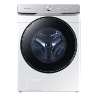 20kg AI Wash Wasmachine - Wit Front-On White 