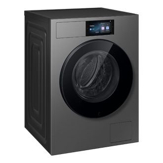 Front loading Washer A Energy Efficiency Rating and Smart Screen 9kg L-Perspective Gray 