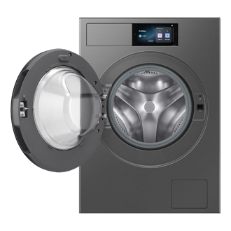 Front loading Washer A Energy Efficiency Rating and Smart Screen 9kg Front-Open Gray 
