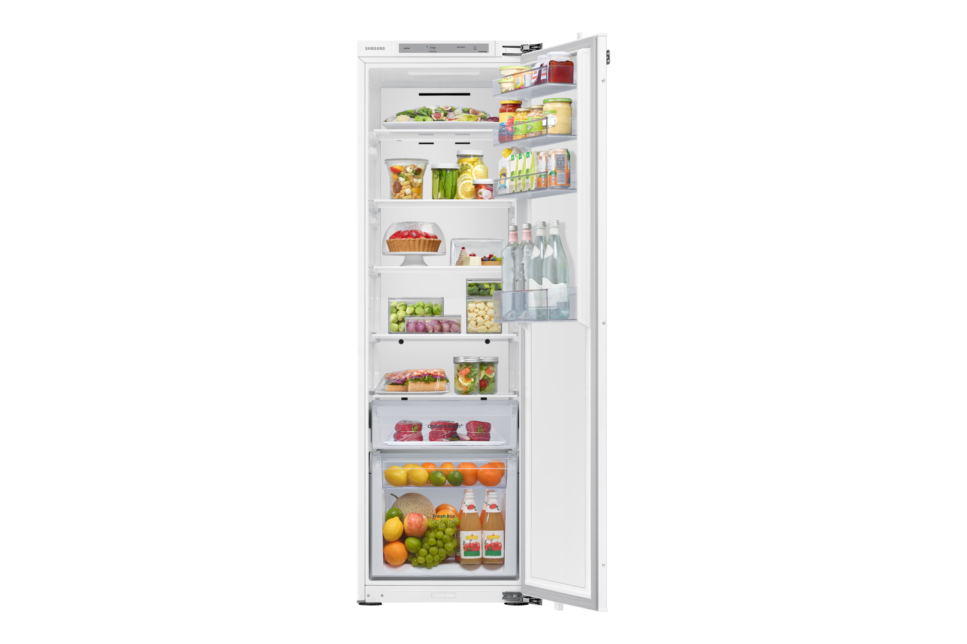 Innebygd kjøleskap Series 6 med AI Energy Mode 177,5 cm Front-Open-With-Food White 