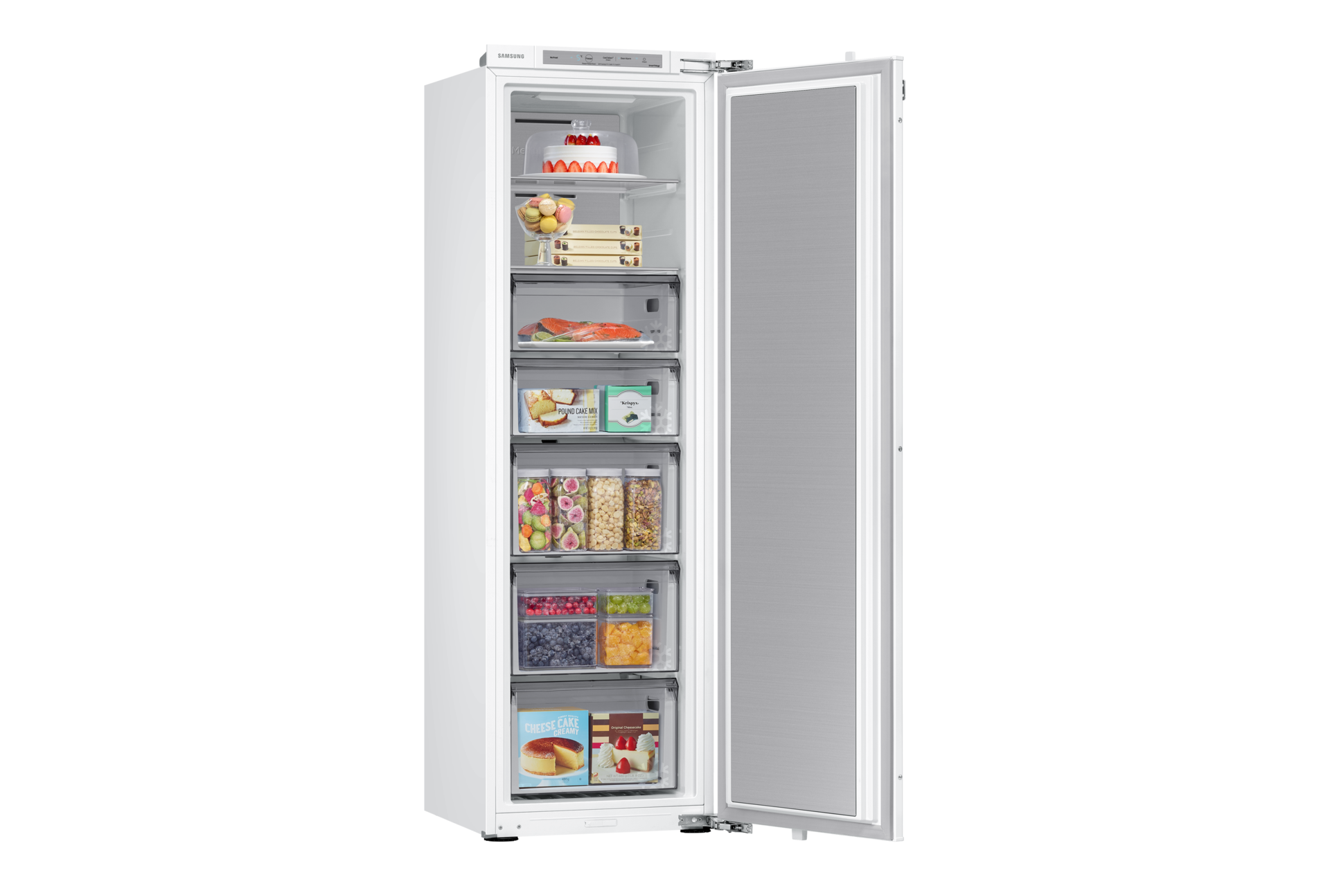 Innebygd fryser Series 7 med Metal Cooling 177,5 cm Cool-Select-Soft-Freeze White 