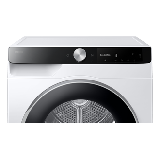 Laundry Dryer with A Energy Efficiency Rating and AI Dry+ Panel-Control2 White 