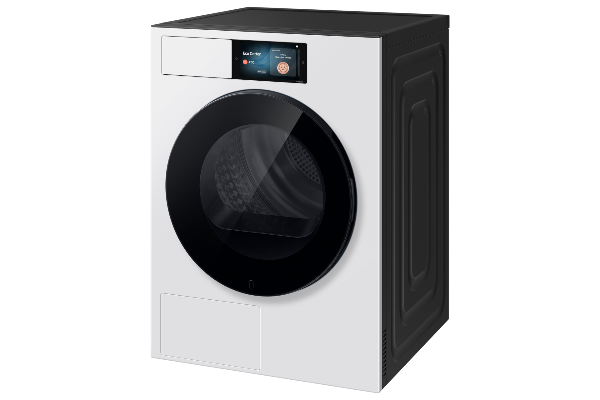 Dryer AI Home 7" 9kg R-Perspective White 