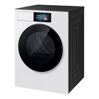 Dryer AI Home 7" 9kg R-Perspective White 