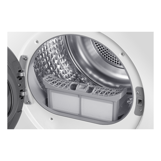 Dryer AI Home 7" 9kg Detail-Drum White 