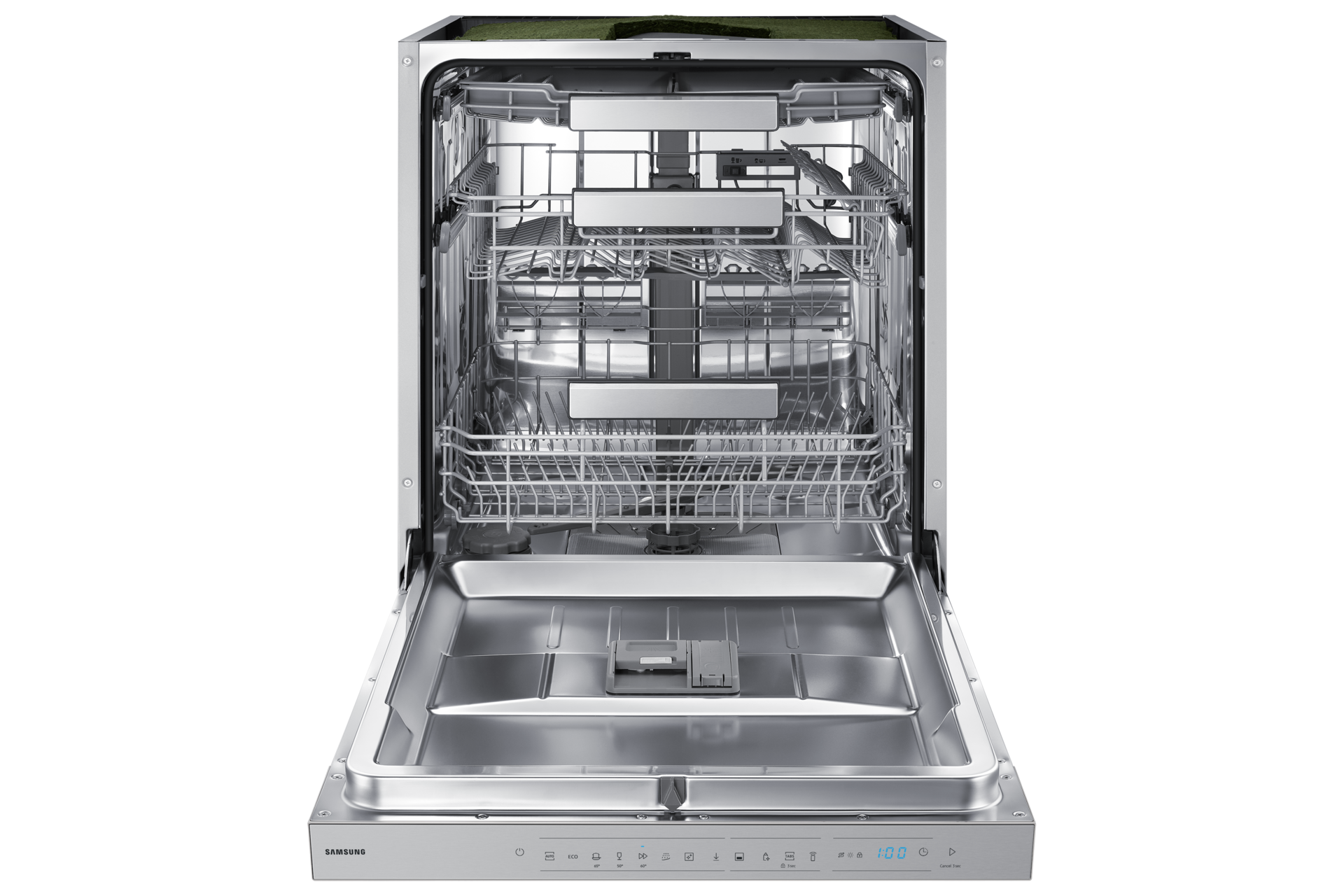 Built-under Dishwasher AutoRelease™ 14 Place Setting Front-Open2 Silver 