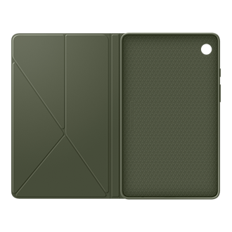 Galaxy Tab A9 Book Cover Front Black 