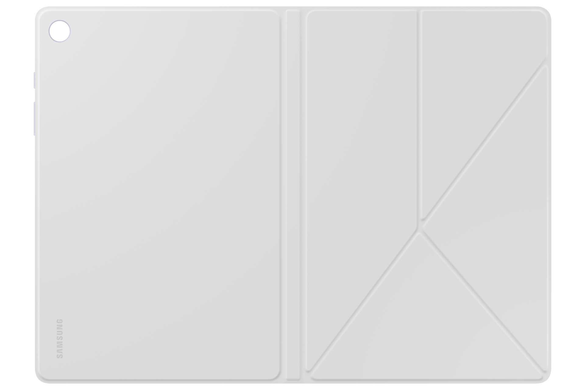 Galaxy Tab A9+ Book Cover Back-Open-Cover-Only White 