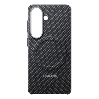 Galaxy S26 Carbon Magnet Case Front2 Dark Gray 