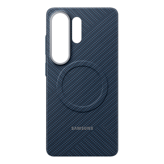 Galaxy S26 Ultra Carbon Magnet Case Front2 Dark Blue 