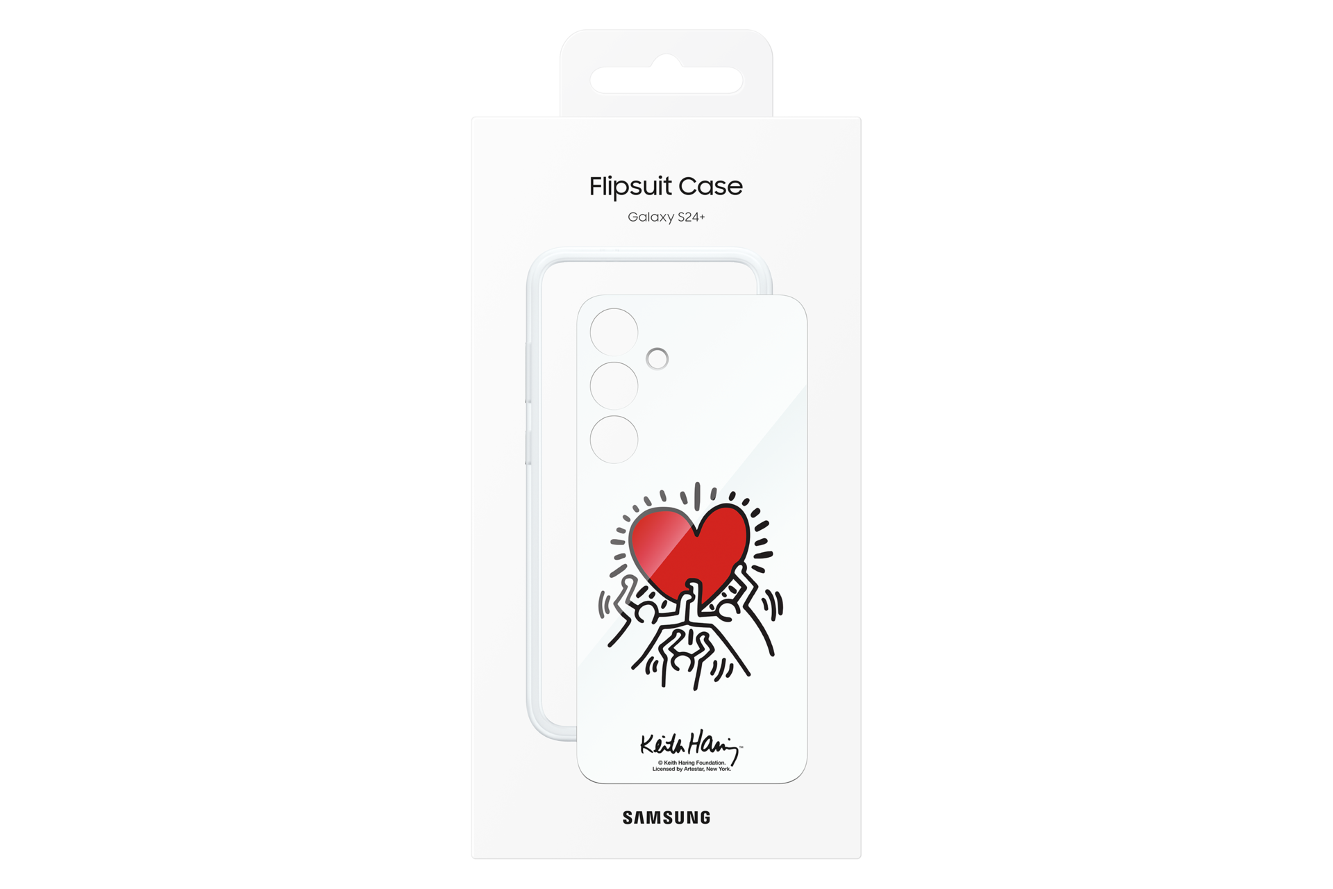 Galaxy S24+ Flipsuit Case Package White 