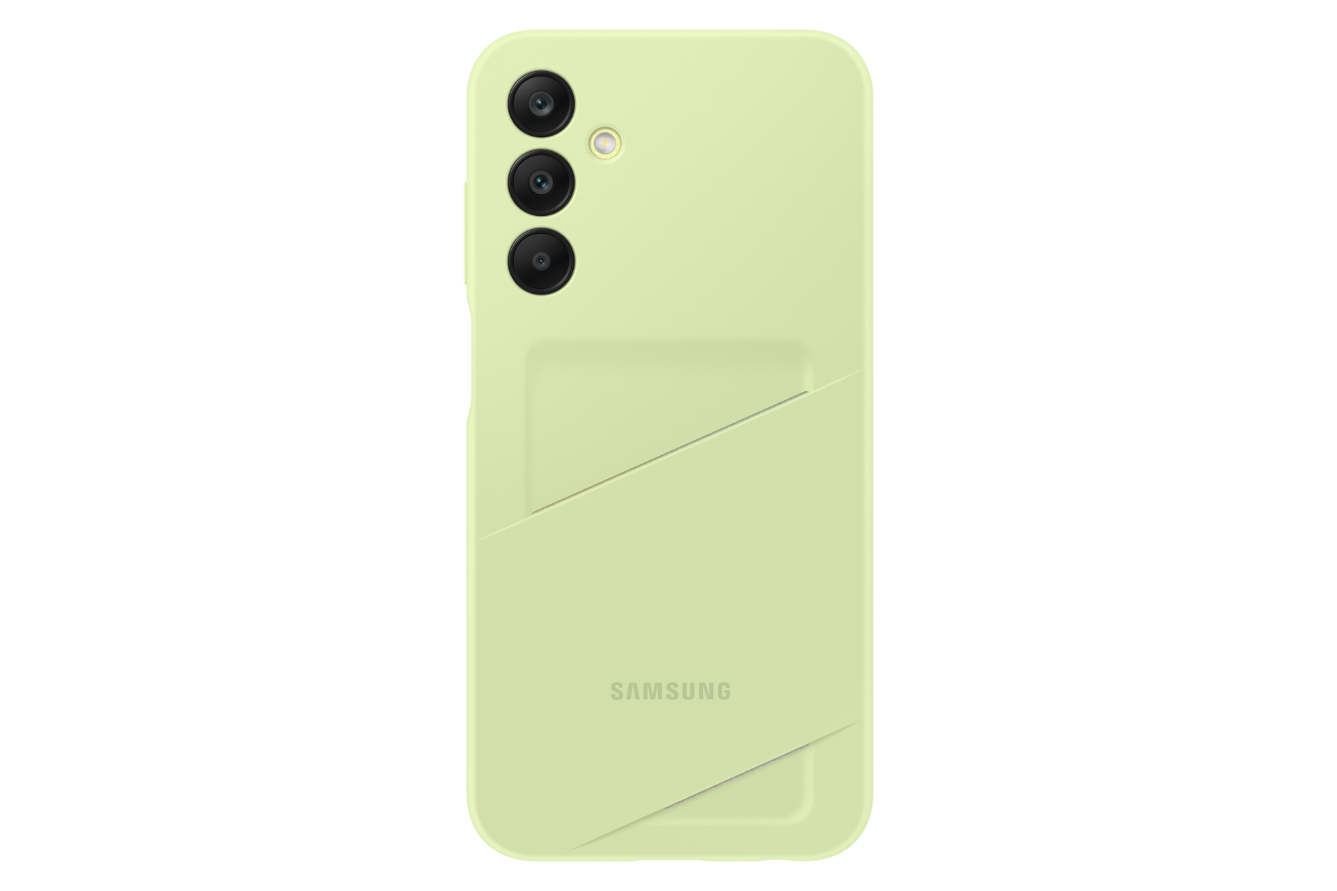 Galaxy A25 5G Card Slot Case Front Lime 
