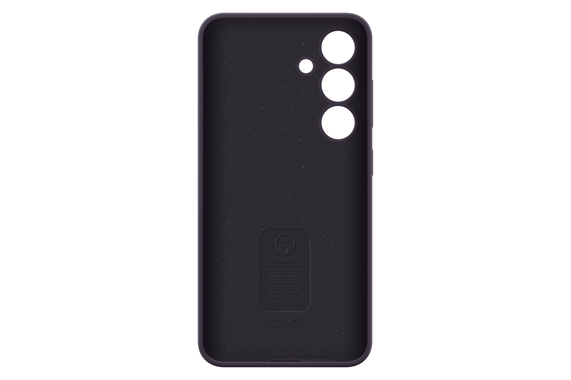 Galaxy S24 Silicone Case Back Dark Violet 